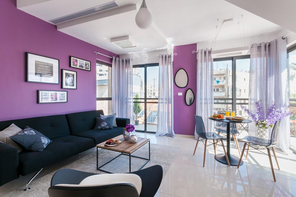 Sweet Inn Apartments - Nisim Bachar Street Jeruzsálem Szoba fotó